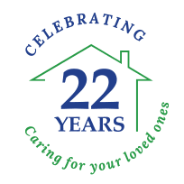 Comfort Home Care - Celebrating 20 Years Logo
